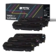 Kompatibilní náhrada za Multipack (4) Tonery Více barev Kompatibilní s HP Color Laserjet Canon LBP - Nahrazuje 410A (CF411A) / CRG-046 (1249C002)